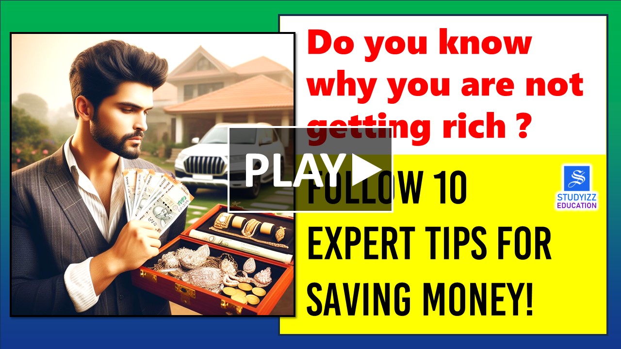 10 Money saving tips video